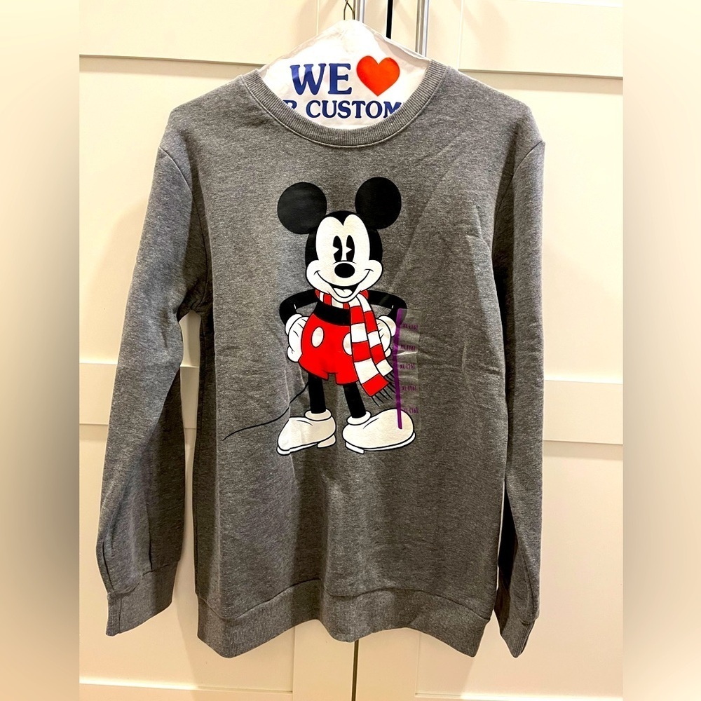 Disney Holiday Mickey Mouse sweatshirt, NWT